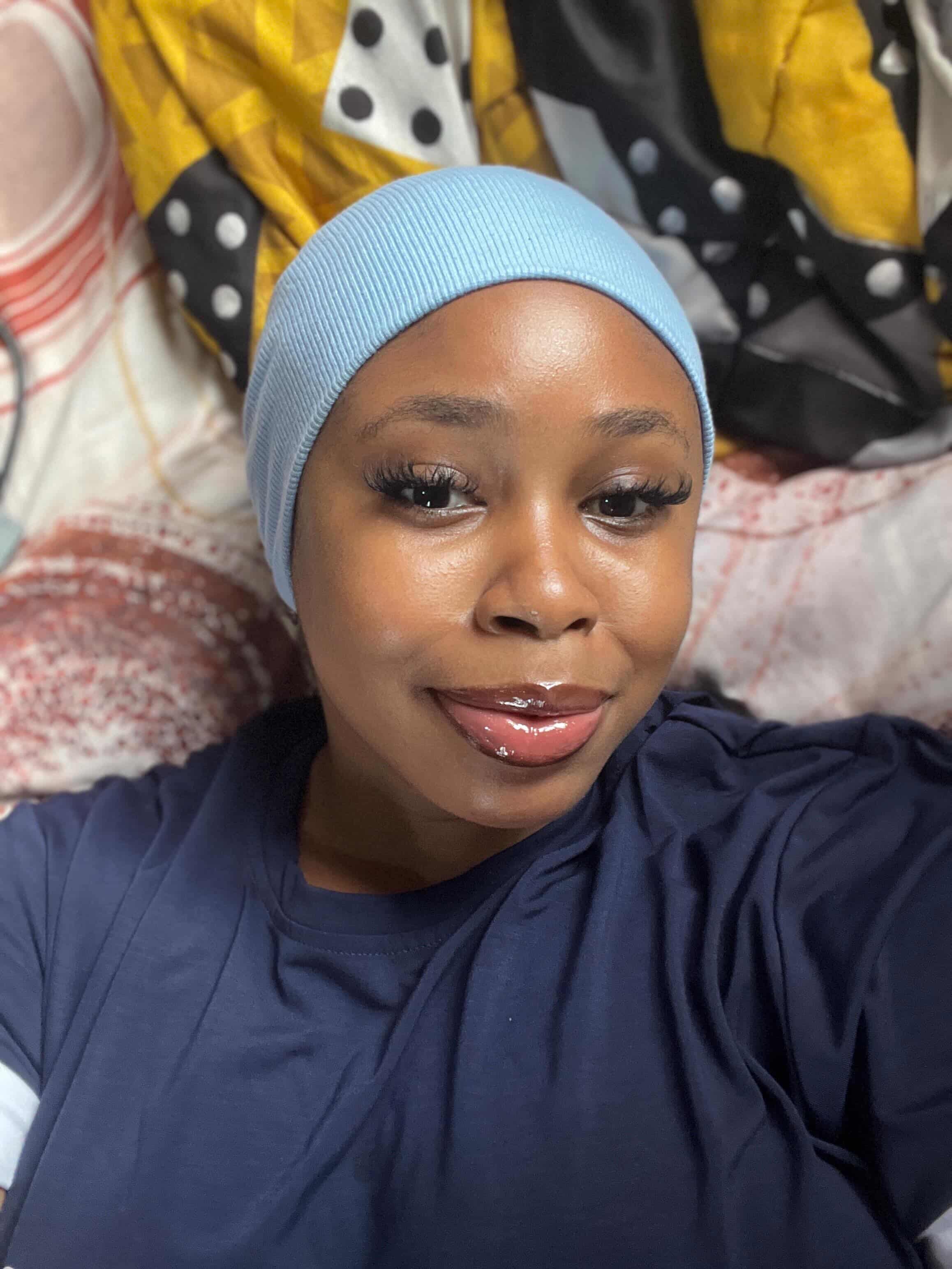 Ariana Korve — Nigerian face model, natural minimal makeup portfolio look